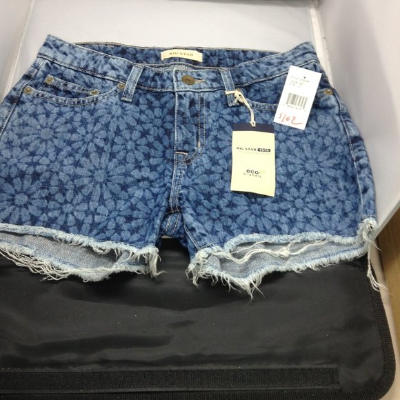 Big Star Pants - BIG STAR ALEX FRAY SHORT JEANS, NWT